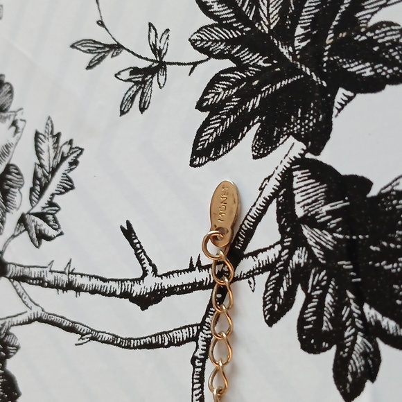 MONET Vintage Feminine Elegant Goldtone Mini Bead Multi-Strand Choker  Necklace - Picture 7 of 10